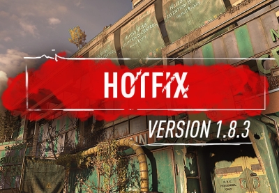Hotfix 1.8.3 is live!